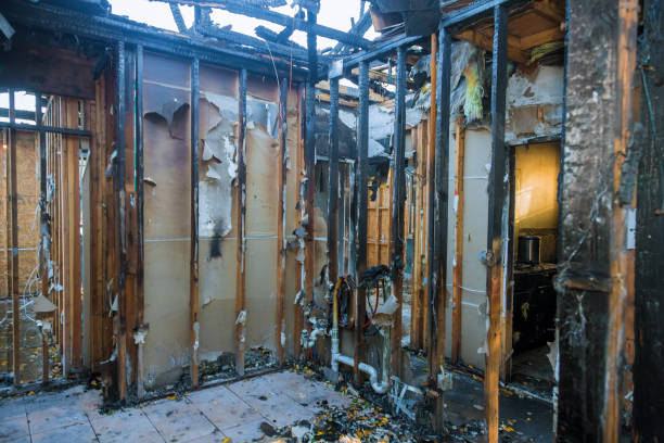 Professional Soot Cleanup technician working in Morrisville, PA